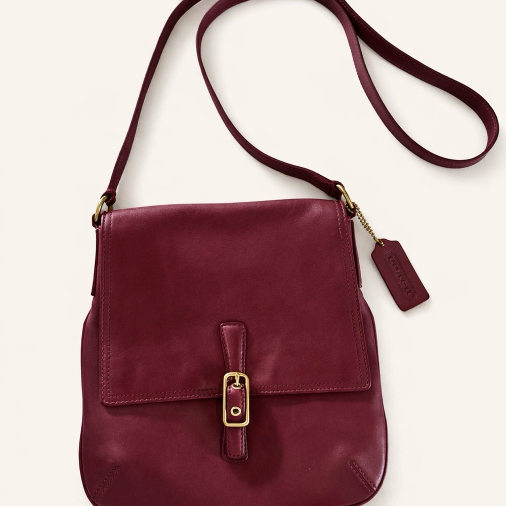 Vintage Coach Legacy Slim Flap Crossbody